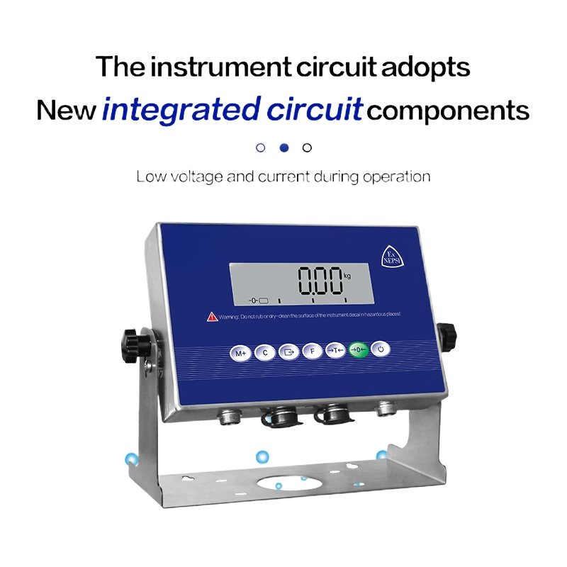 Explosion-proof weighing indicator