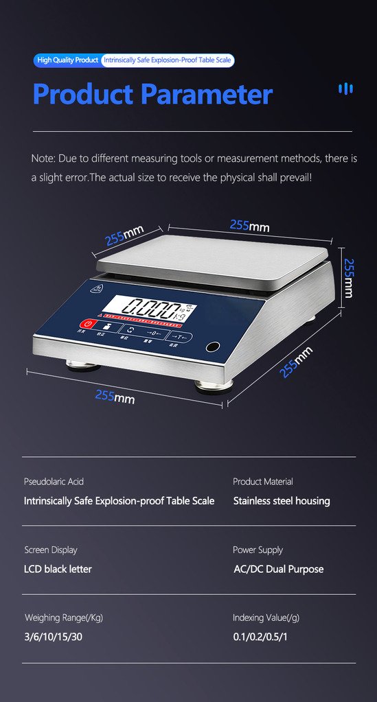 High-Precision Explosion-Proof Scale
