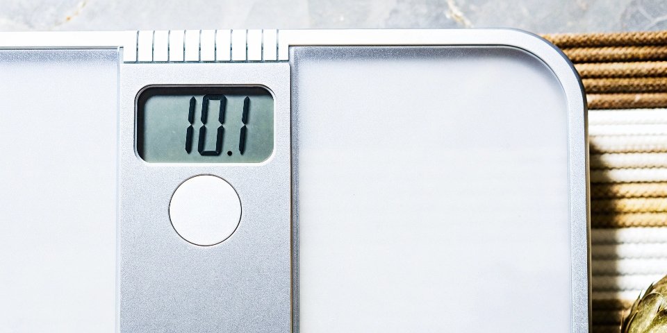 Key Factors for Scales A close-up of a digital scale's display showing a reading