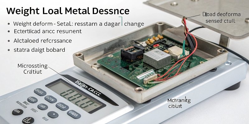 The Principle of a Digital Scale Inside a digital scale