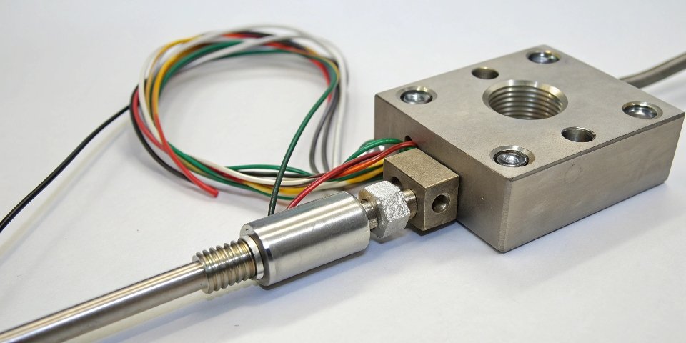 How a Load Cell Works A diagram showing the internal components of a strain gauge load cell.