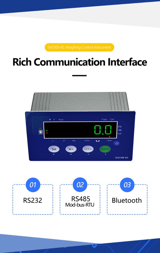 K5 Weighing indicator control