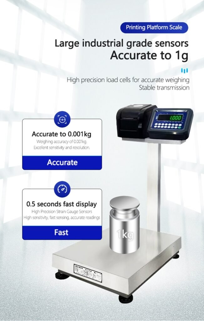 A8P Print platform scale