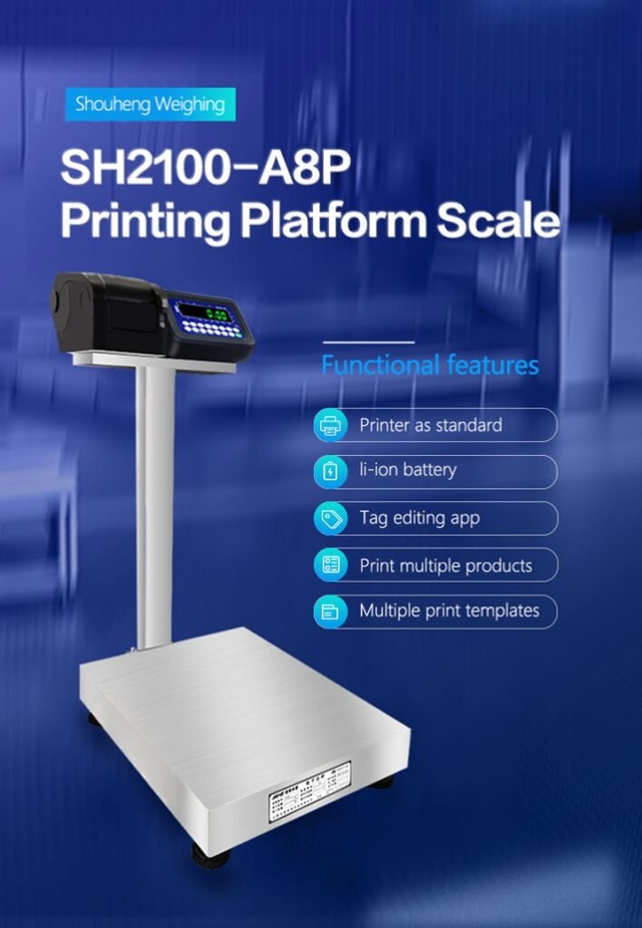 A8P Print platform scale