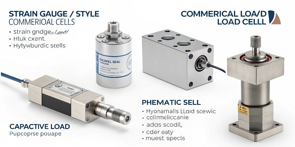 four types of load cells