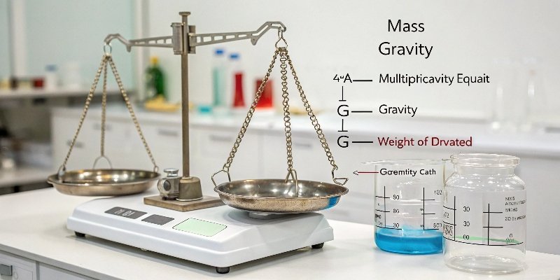 Mass vs Weight A simple diagram showing the relationship between Mass, Gravity, and Weight.