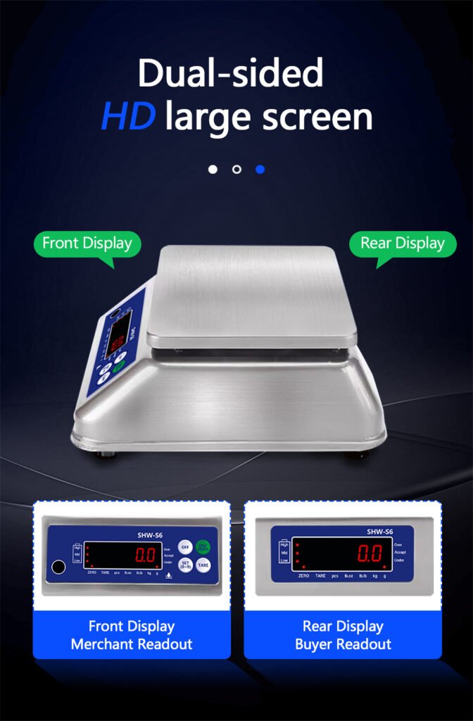 S6 Stainless Steel Waterproof Scale