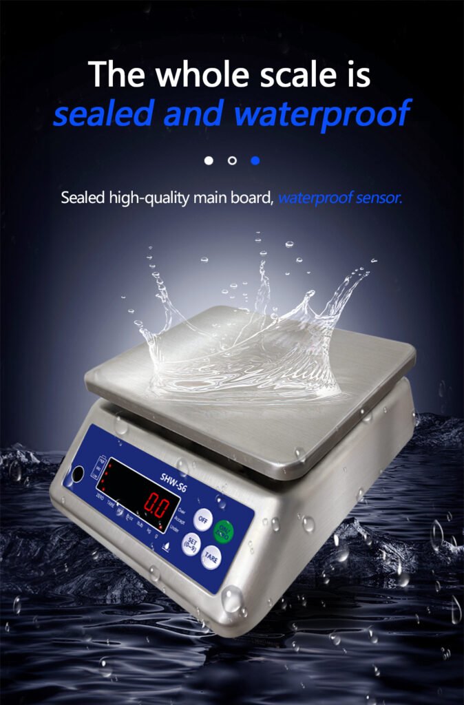 S6 Stainless Steel Waterproof Scale