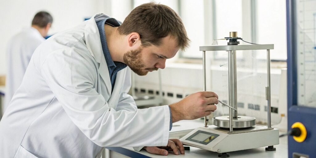 How are weighing machines calibrated?