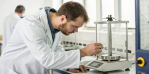 How are weighing machines calibrated?