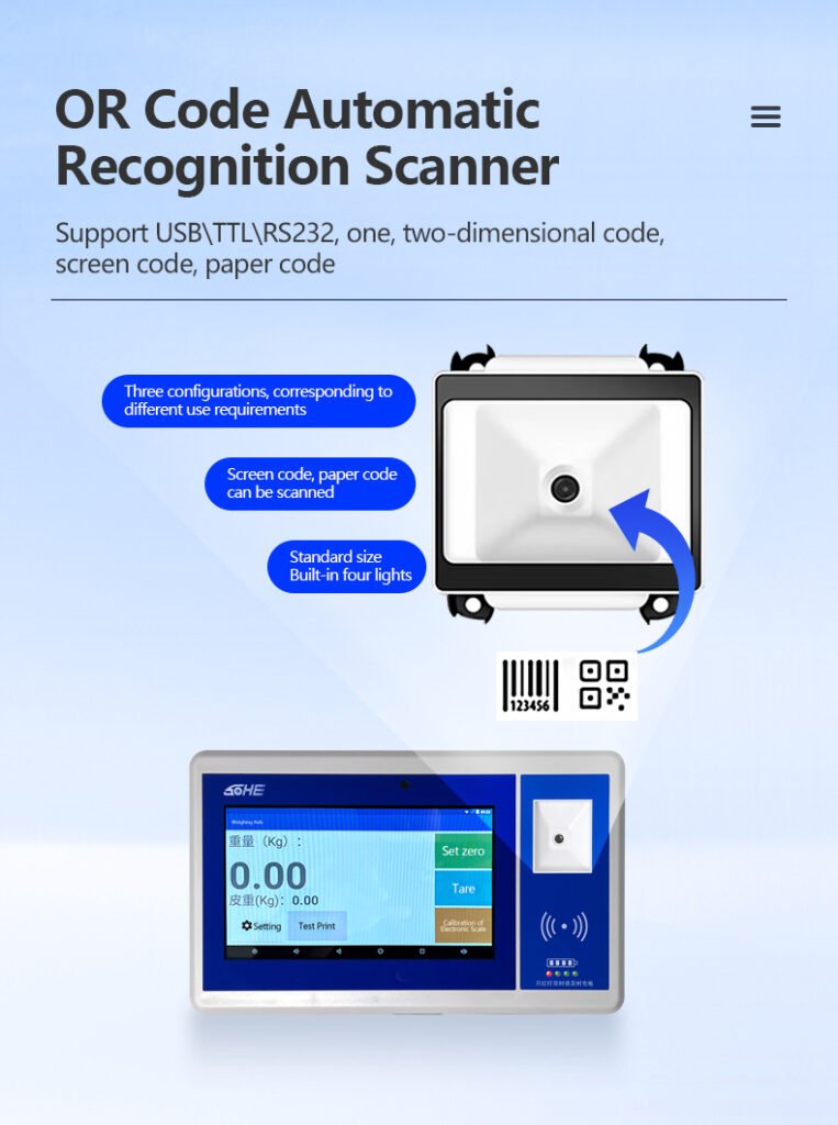 Y7 Multi-functional Android system weighing indicator