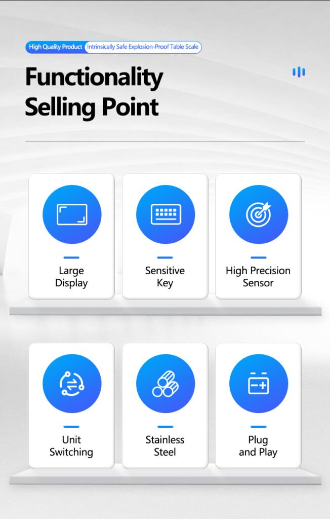 High-Precision Explosion-Proof Scale