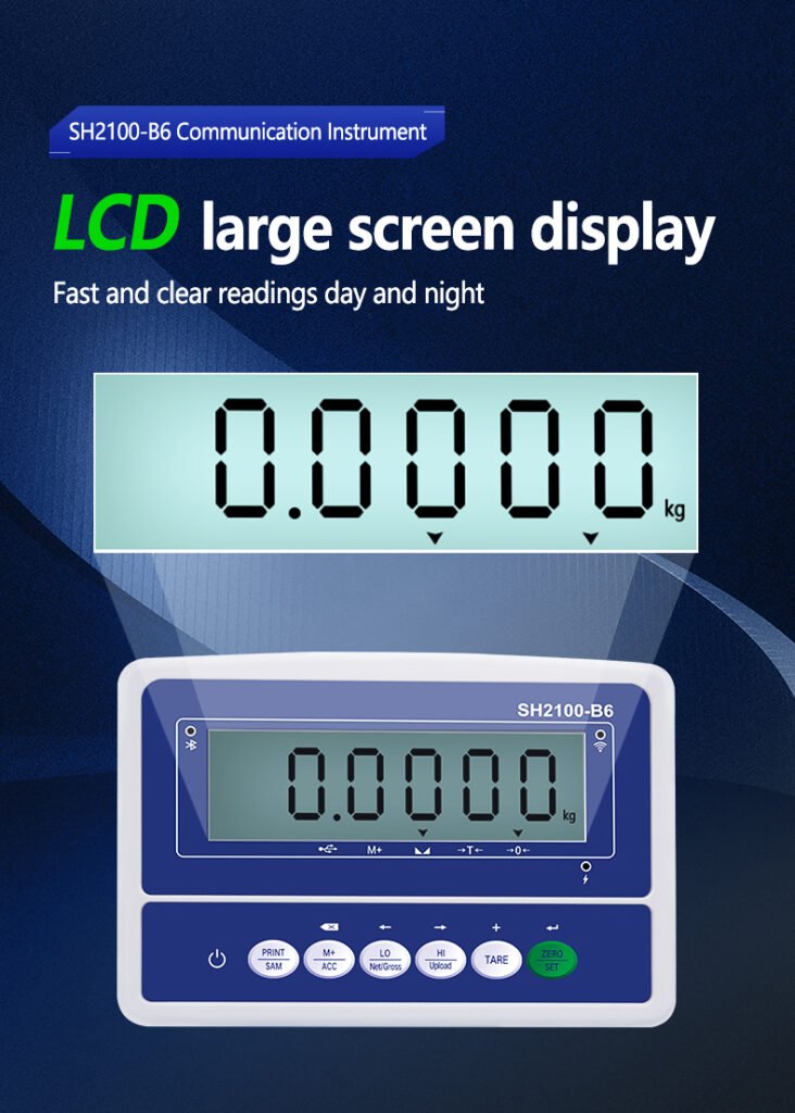 B6 Communication weighing Iindicator