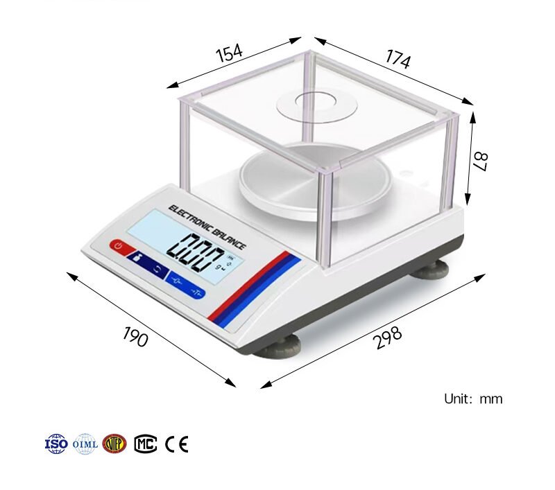 DA High-Precision Balance 0-3kg