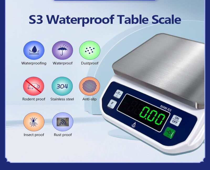 S3 Waterproof Scale