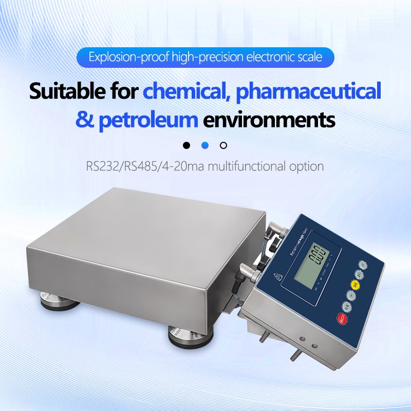 High-Precision Explosion-Proof Bench Scale 0-60kg