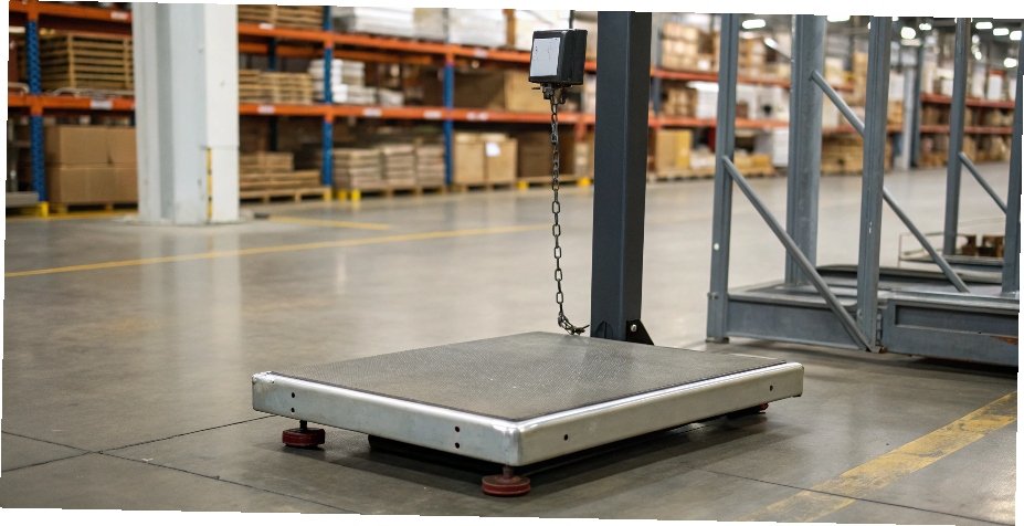 Scale Calibration Failure A "Do Not Use" tag hanging from an industrial scale