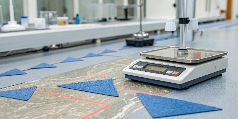 Environmental Factors Affecting Scale Calibration An illustration showing environmental factors affecting a scale like drafts and vibrations