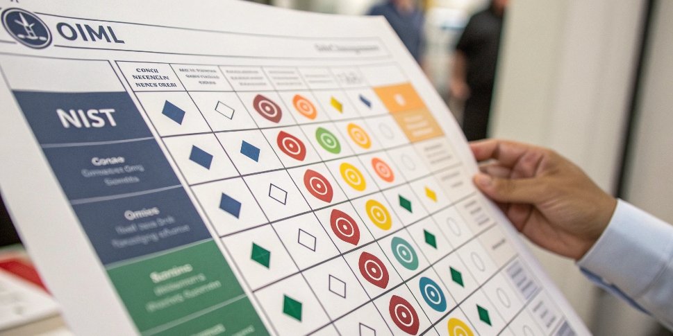 Industrial Scale Accuracy Compliance Standards A chart or diagram illustrating different scale accuracy classes from OIML or NIST.