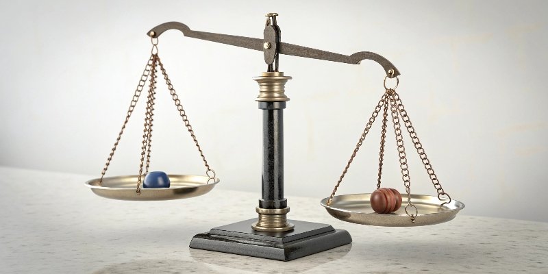 An animated diagram showing the principle of electromagnetic force compensation.