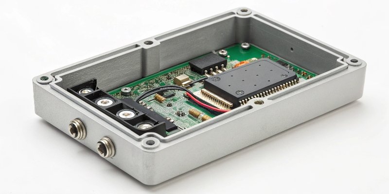 Inside a Digital Load Cell A cutaway view showing the internal electronics of a digital load cell
