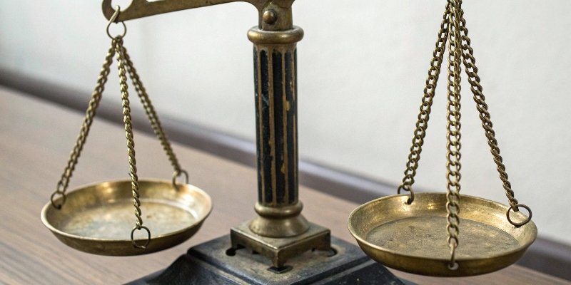 A close-up of an OIML certification mark on an industrial scale