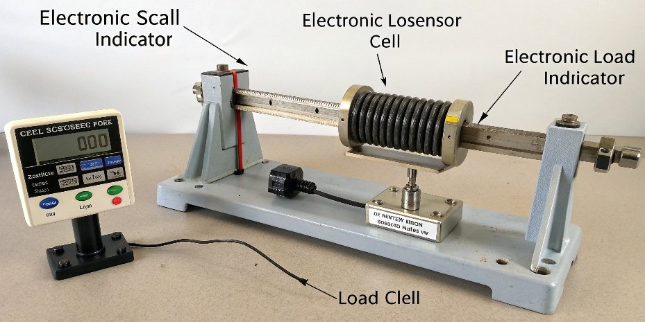 An industrial application of taring a scale for accurate product filling A factory worker taring an industrial scale before filling a large drum with liquid