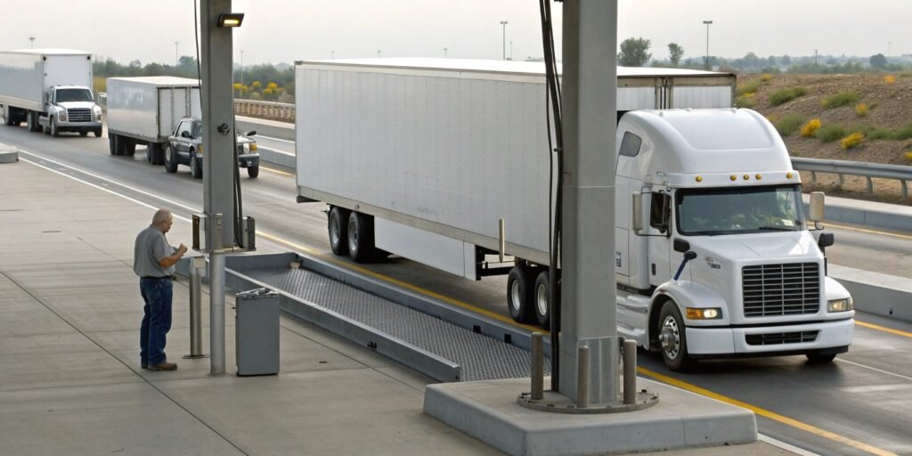 What are the benefits of a Truck weighing system?