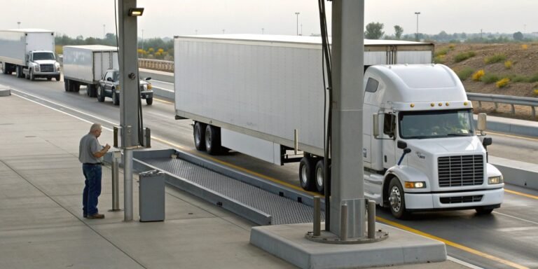 What are the benefits of a Truck weighing system?