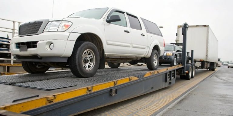 What happens if you are overweight at a truck scale?