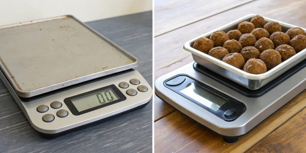 What is the fundamental difference between a counting scale and a regular digital scale?