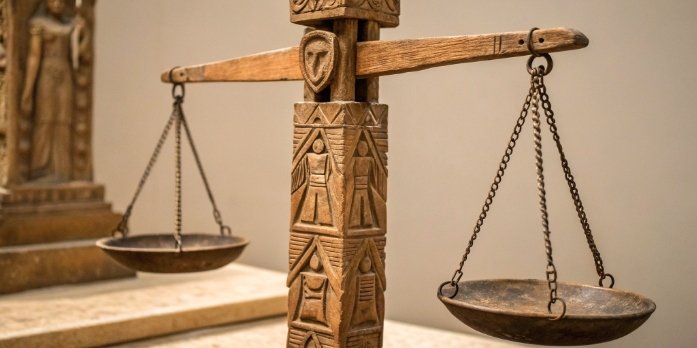 Ancient Balance Scale An ancient Egyptian balance scale