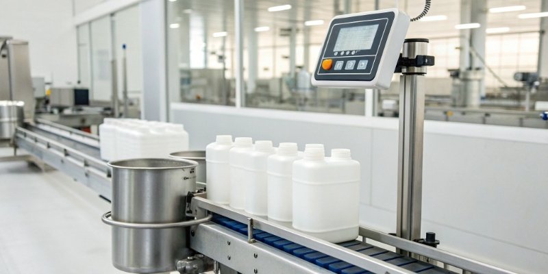 Using the Tare Function on a Digital Scale Industrial weighing scale showing tare function