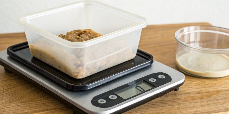 Diagram of Tare, Net, and Gross Weight Diagram explaining tare, net, and gross weight