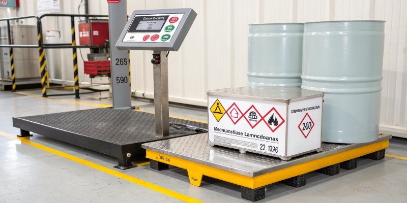 Explosion-Proof Scale for Chemical Plants An intrinsically safe scale with hazardous location markings