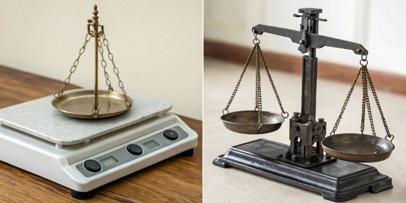 Capacity vs. Readability A scale's display showing its maximum capacity and its smallest readable increment.