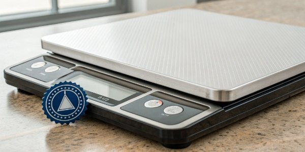 Legal for Trade Certification Seal An official certification sticker like NTEP or OIML on the side of a scale