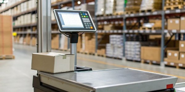 Integrated Weighing and Inventory System A weighing system connected to a computer running inventory software.