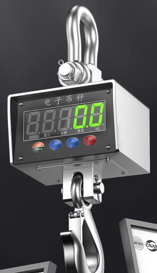 1T, 2T, 3T, 5T, 10T stainless steel waterproof crane scales