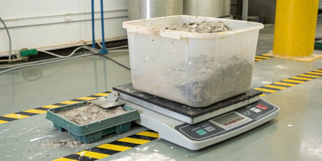 What happens if the combined weight of my container and material exceeds the scale’s capacity? Will it damage the equipment?