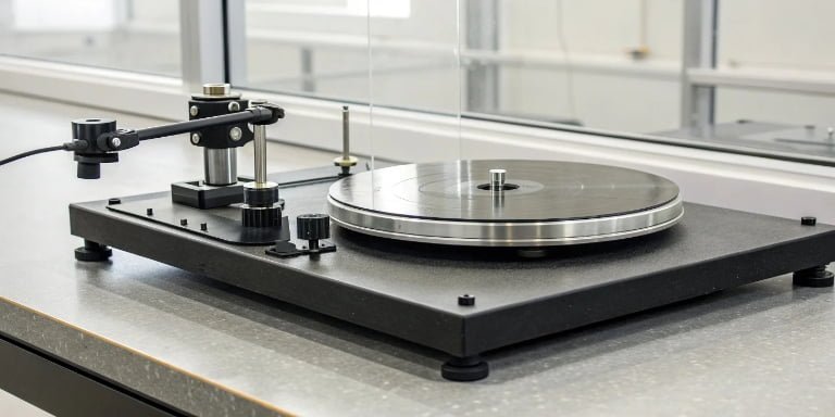 Why do high-end balances require a draft shield or an anti-vibration table?