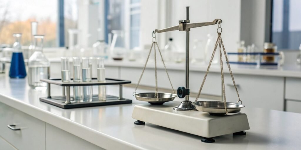 Why is my lab balance reading unstable?