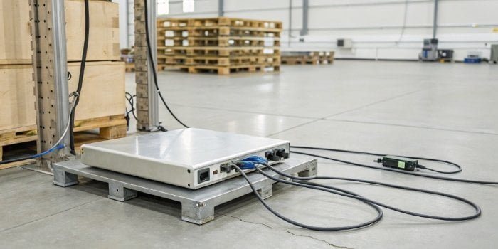 Integrating an industrial scale with a data logging system