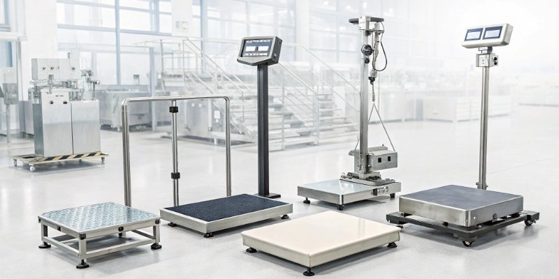 Industrial Weighing Solutions Guide A collection of various industrial weighing scales for different sectors