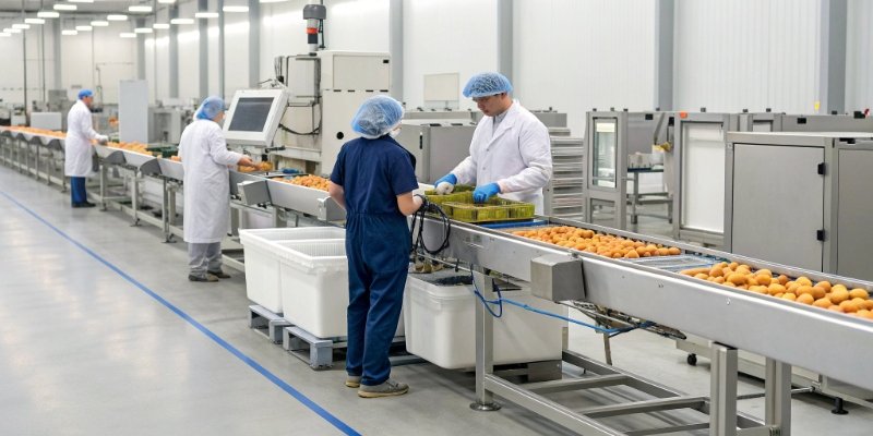 Productivity and Quality Control with Weighing Automated production line with integrated weighing system