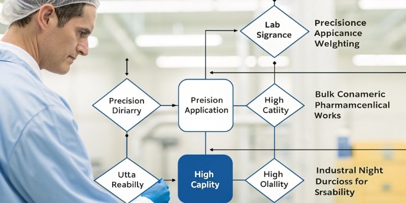 Selecting the Right Balance Decision Tree A flowchart showing the decision-making process for selecting a balance