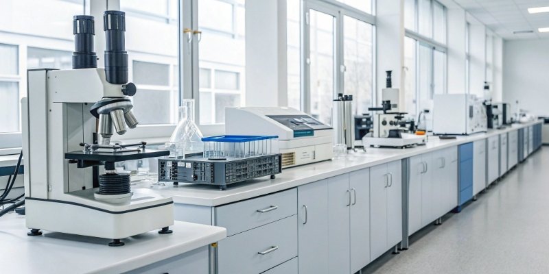 Laboratory Data Workflow A flowchart showing data from a scale being sent to LIMS and then to the cloud
