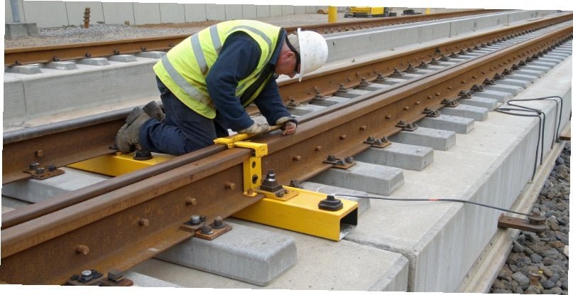 A diagram showing the correct and incorrect alignment of a strain gauge on a bending beam