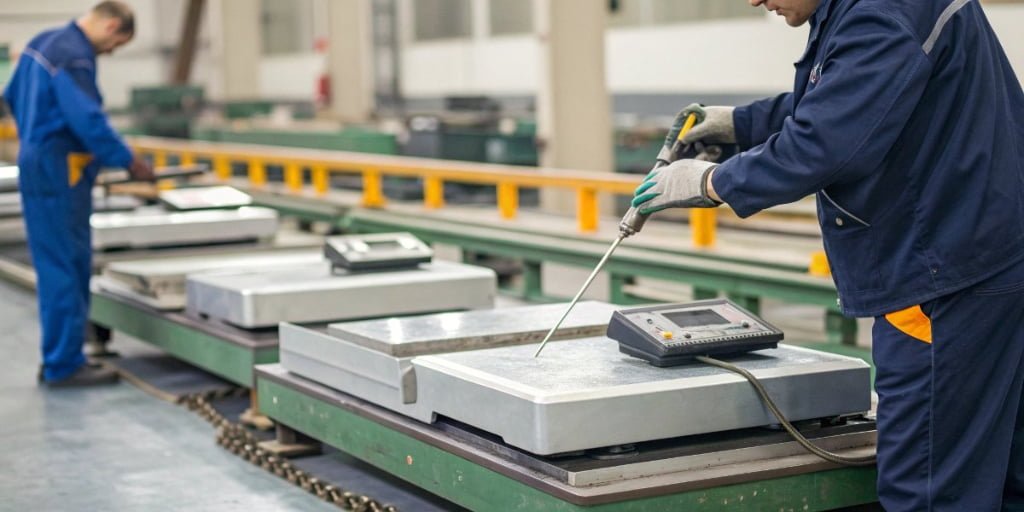 How can I ensure that the measurement results of industrial scales are accurate and compliant?