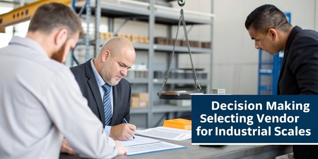 How to select a vendor for industrial scales?